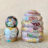 Set of 2: 3.75” Beehive Box + 2.75” Bee