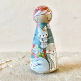 3.5” Animal Guardian: Blue Wolves