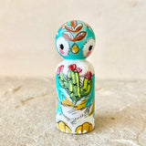 2.5” High Desert Owl: Turquoise