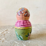 2.75” Pumpkin with Twins: Pink