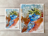 *Print* 5x7 Bluebird