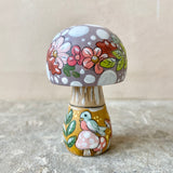 3.2” Forest Mushroom: Lavender with Fawns