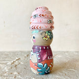 *Original* 4” Pink Bear with Coffee ☕️