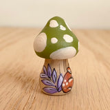 1.25” Tiny Mushroom: Fawn
