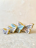 *Reproduction* 4pc Set of Butterflies 6”, 5”, 3.75”, 2.75”