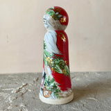 *Original* 5.5” Santa with Donkeys: Red