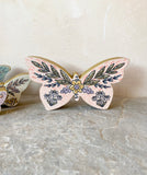 *Reproduction* 4pc Set of Butterflies 6”, 5”, 3.75”, 2.75”