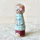 *Original* 3.25” Brown Bear holding Coffee