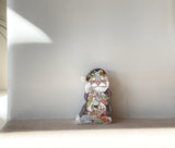 5” Santa Claus with Woodland Friends