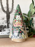 *Original* 8” Woodland Holiday Tree