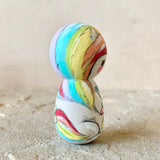 2.75” Unicorn Mama: Rainbow