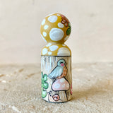 2.5” Mushroom Mama: Ochre