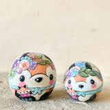 2” Round Fox (Medium)