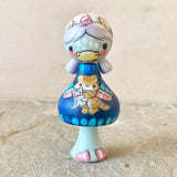 *Original* 2.75” Magnetic Clicques Doll: Unicorn With Cat + Kitten