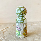 2.5” Mushroom Mama: Olive