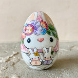 2.5” Egg Bunny (Meadow Pink)