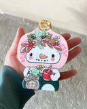 4.5” Super SnowFriend: Pink Bonnet with Cocoa