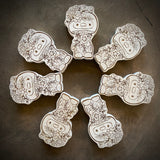 *Engraved* 4” Chunky Maple Doll: Mushroom Girl