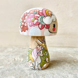 3.2” Magic Mushroom: Pink Cap with Unicorns
