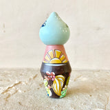 4” Horse Mama with Bonnet: Dusk