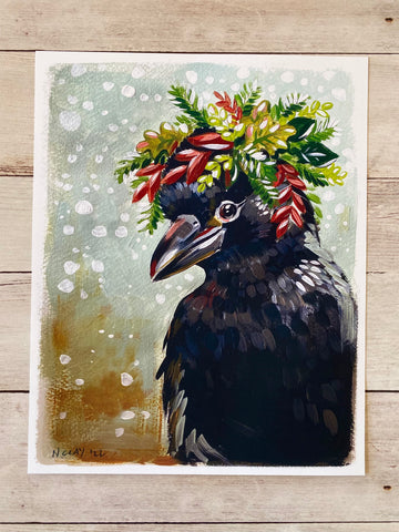 *Print* 8x10 Raven