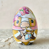 2.5” Egg Horse (Palomino)