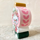 4.5” Super SnowFriend: Pink Bonnet with Cocoa