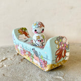 2pc Set: 5.5” Boo Canoe: Single Seater