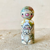 2.5” Mushroom Mama: Ochre