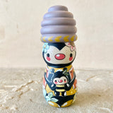 4” Bee Mama with Beehive Hat