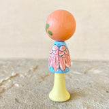 *Original* 2.75” Magnetic Clicques Doll: Boy with Stegosaurus