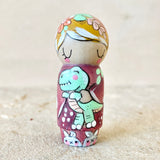 *Original* 2.25” Animal Guardian Boy: T. Rex