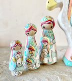 3.5” Guardian with Rainbow Unicorn