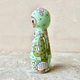 3.25” Cactus with Wild Pony: Paint Gray