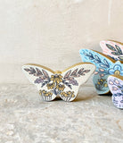 *Reproduction* 4pc Set of Butterflies 6”, 5”, 3.75”, 2.75”