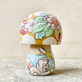 2.75” Magic Mushroom: Ochre Cap with Unicorns