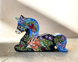 *Original* 6”L Unicorn: Night Forest #2