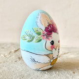 2.5” Egg Bunny with Twins