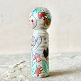 *Original* 3” Birch Tree holding Bunny