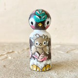 2.5” High Desert Owl: Walnut