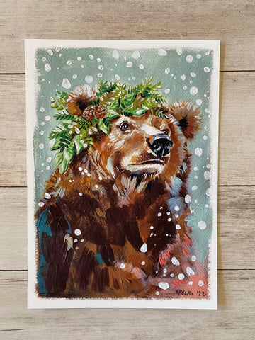 *Print* 5x7 Bear