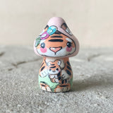 1.25” Pink Bonnet Tiger