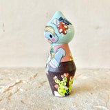 4” Horse Mama with Bonnet: Dusk