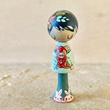*Original* 2.75” Magnetic Clicques Doll: Boy with Dragon