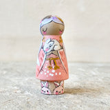 2” Animal Guardian: Peach Bunny