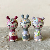 2” Magnetic Clicques Doll: Gray Bat