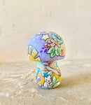 2.75” Mushroom Holding Owlet (Lavender)