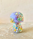 2.75” Mushroom Holding Owlet (Lavender)