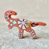 *Original* 3.5”w Dinosaur: Terra Cotta No. 1
