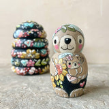 Set of 2: 3.75” Beehive Box + 2.75” Bear Mama